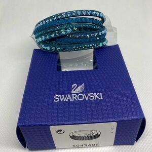 BNIB, RETIRED, Authentic Swarovski Slake Deluxe Wrap Bracelet ( choker ).